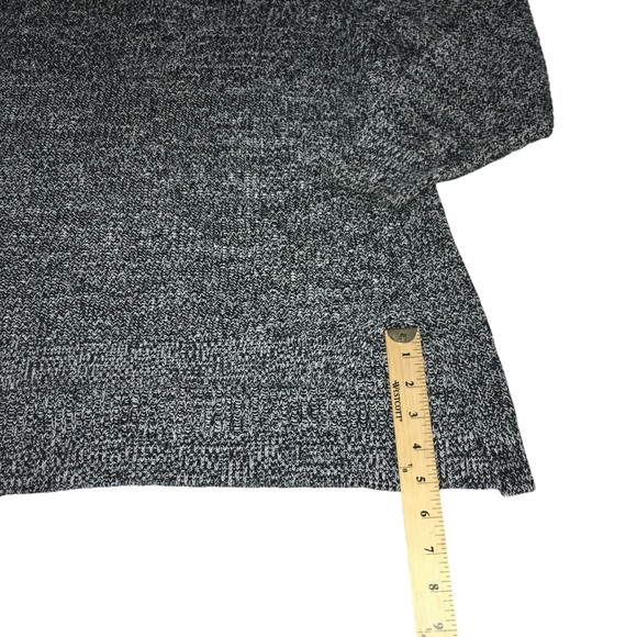 Express Heather Gray Oversized Knit Tunic Sweater - Women’s Small - Picture 6 of 15